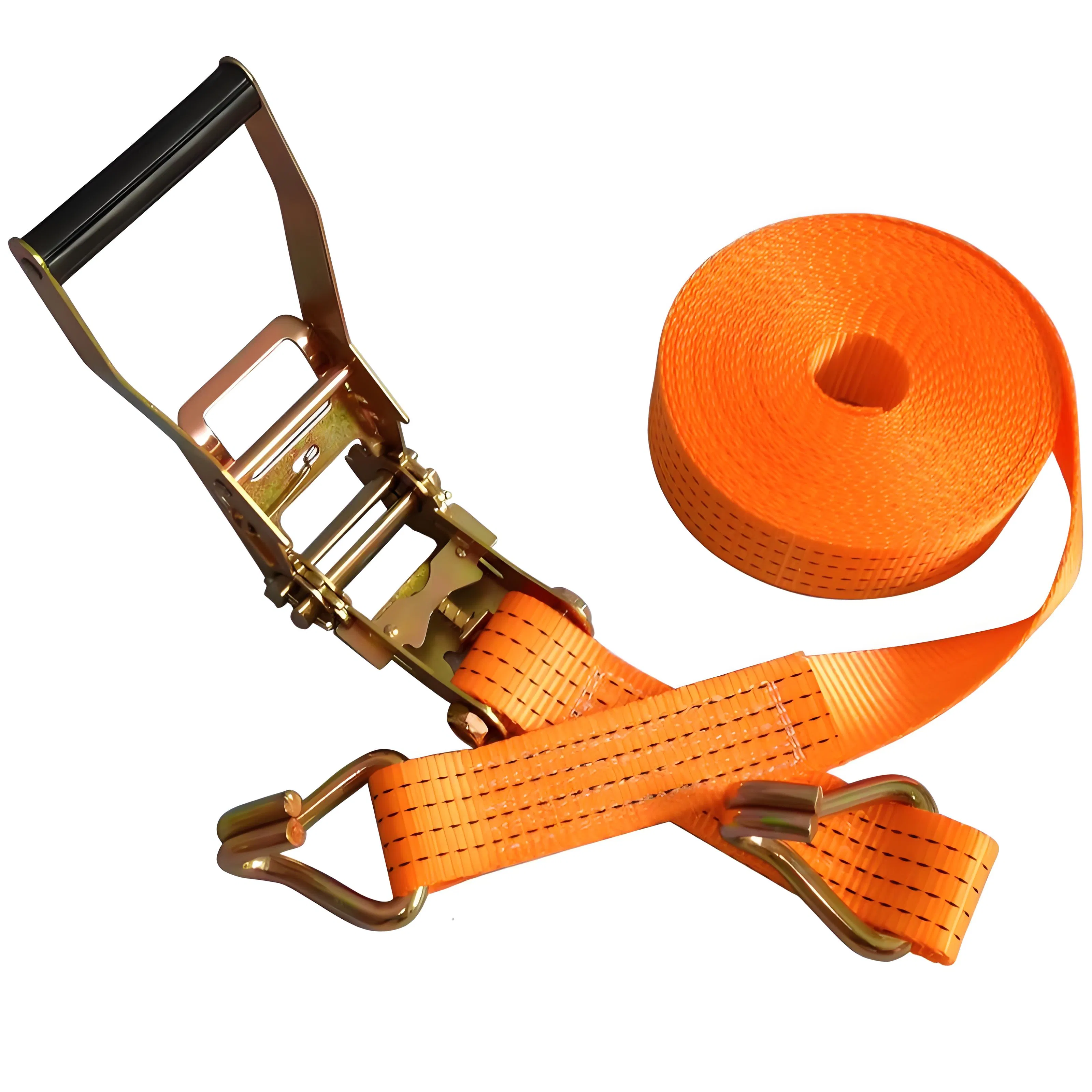 Cost Effective Ratchet Tie Down Strap for Bulk Cargo Transport Securing