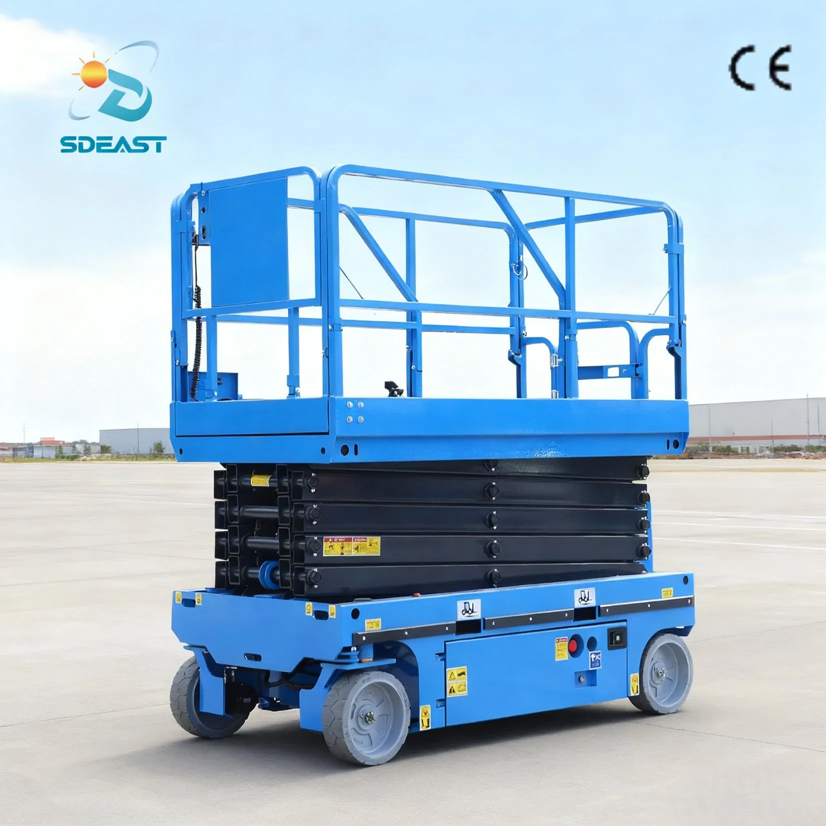 4m6m8m10m12m14m16m Aerial Lift Platform Used for Warehouse Organization and Garden Trimming Hydraulic Scissor Lift Table