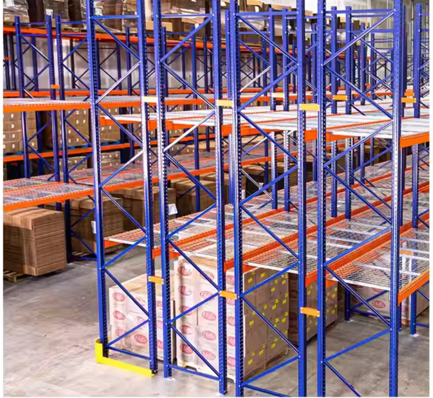Customizable Steel Racking System for Industrial Warehouse Storage