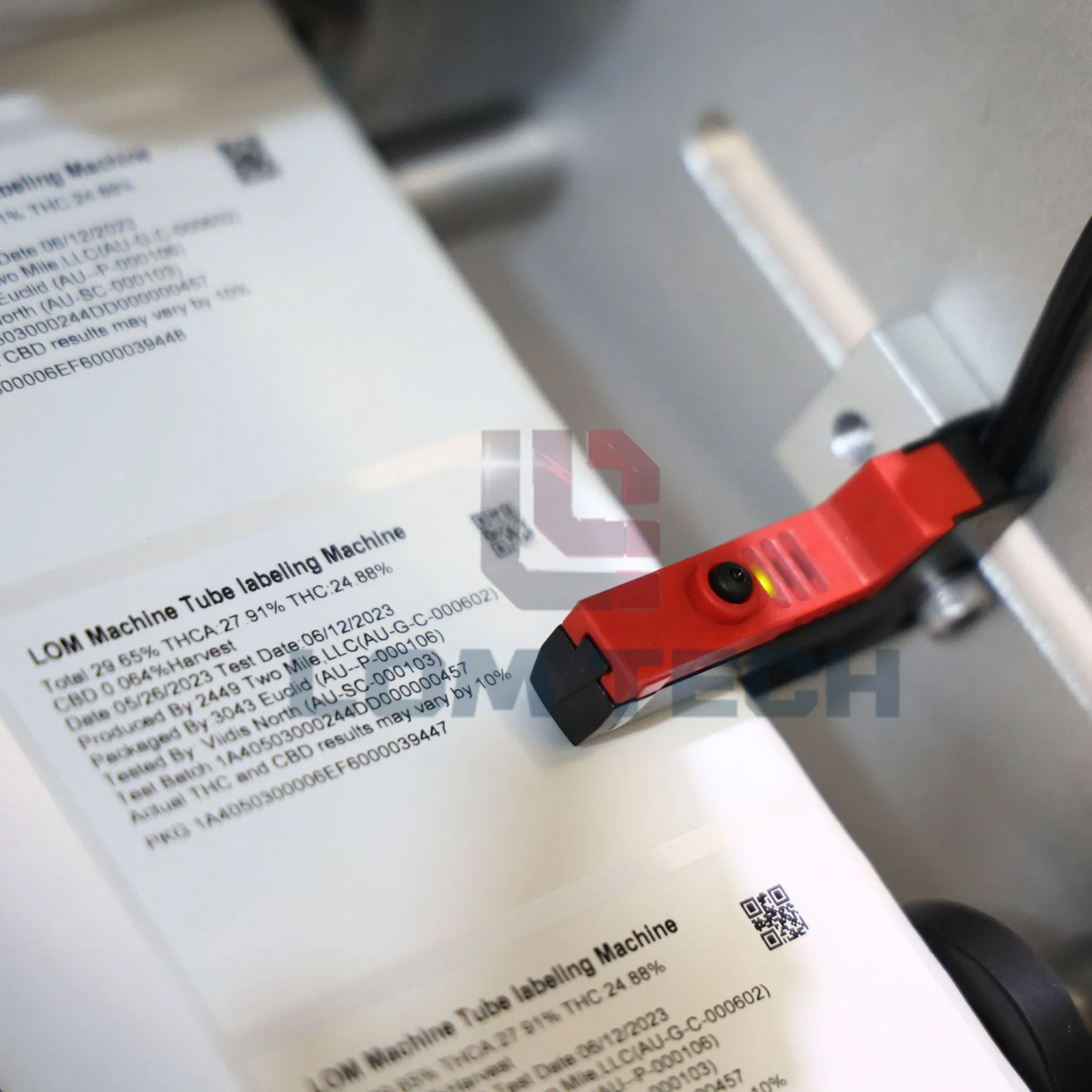 Advanced Real-Time Tube Labeling System for Precision Marking Solutions