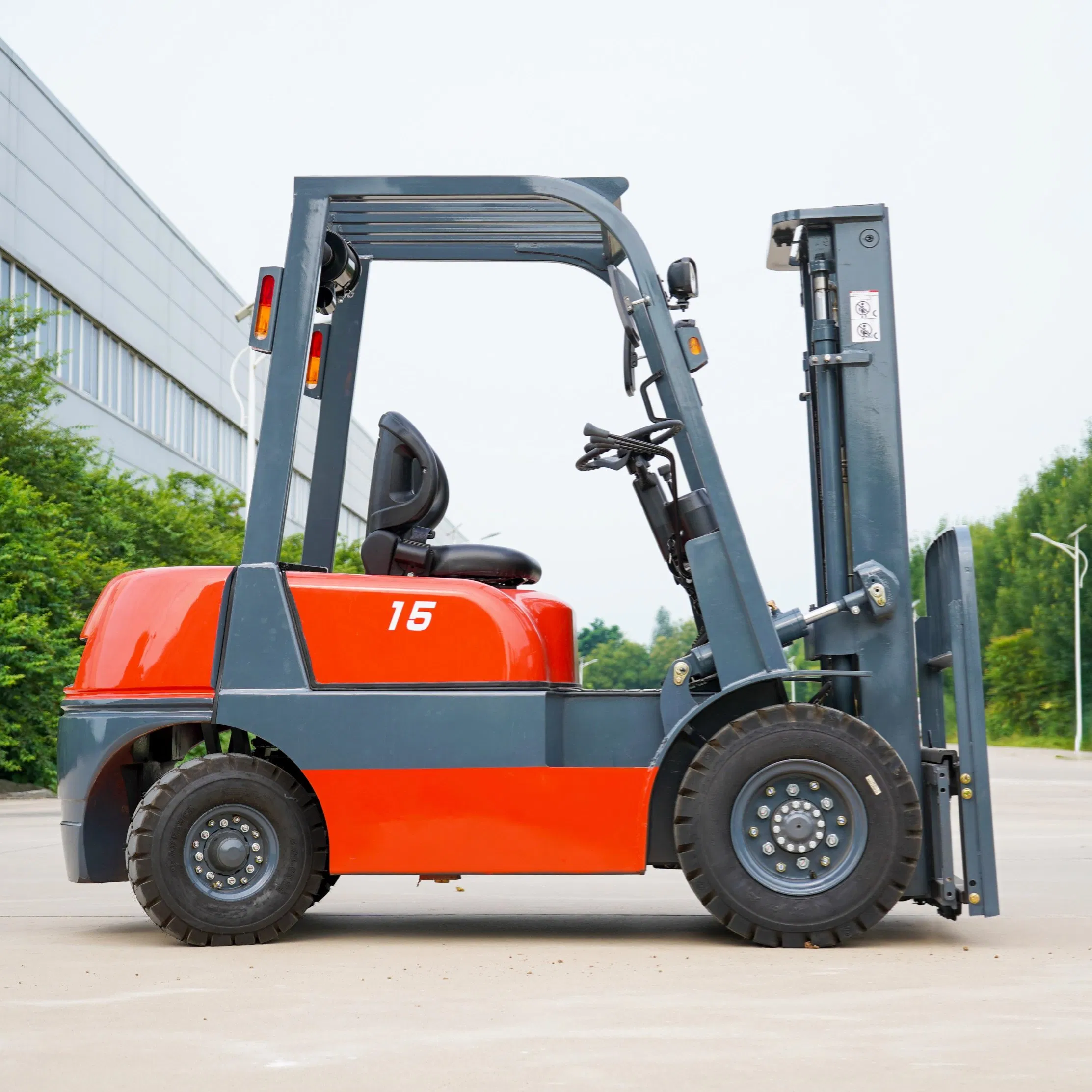 3 Tons 2 Tons Electric Forklift Warehouse Handling Cargo Equipment a Variety of Industries Use New Export Sales