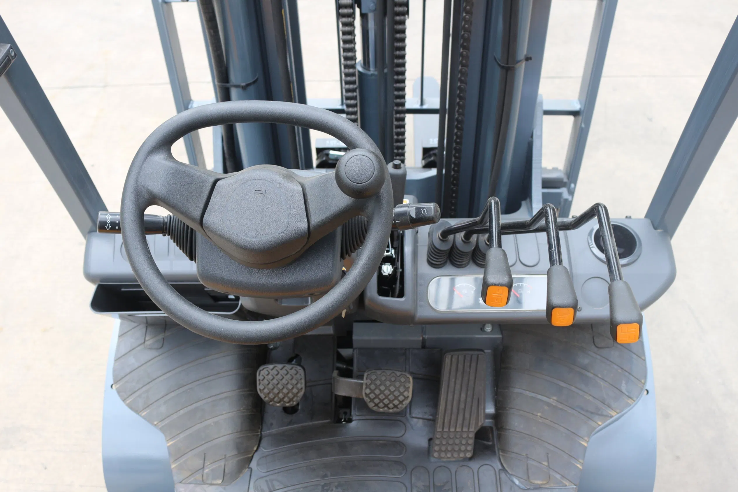 Shanghai Vmax Safe 2.5ton 3ton 3.5ton 4ton Diesel Forklift Truck, The Whole Process of Cargo Handling Guard