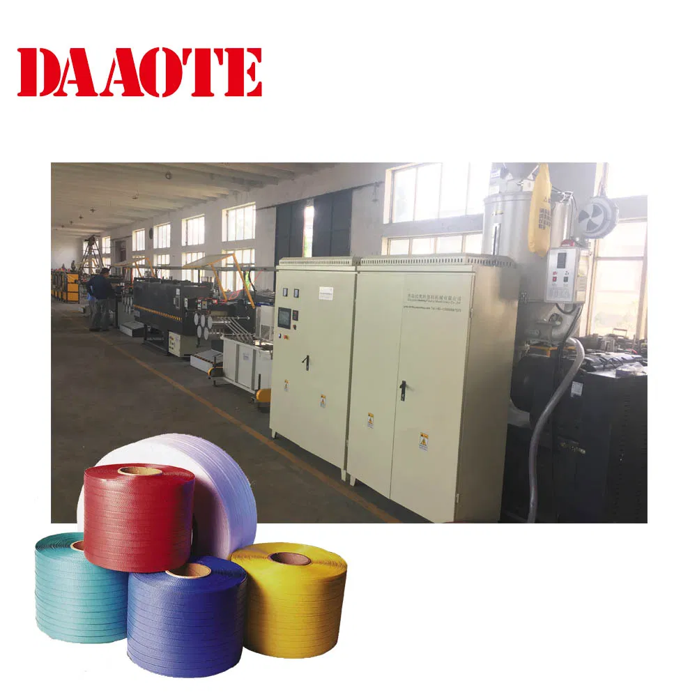 Recyclable Semi-Transparent Opaque Freight Transport Box Strapping Making Machine