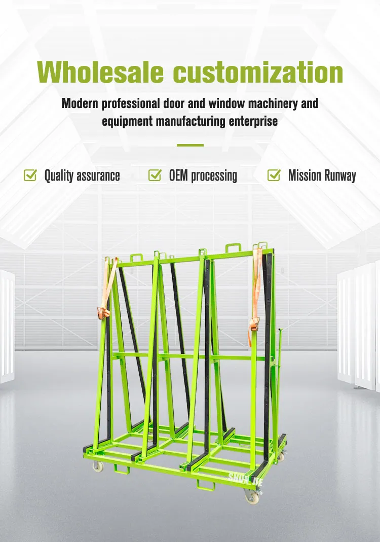 Glass Transport Rack