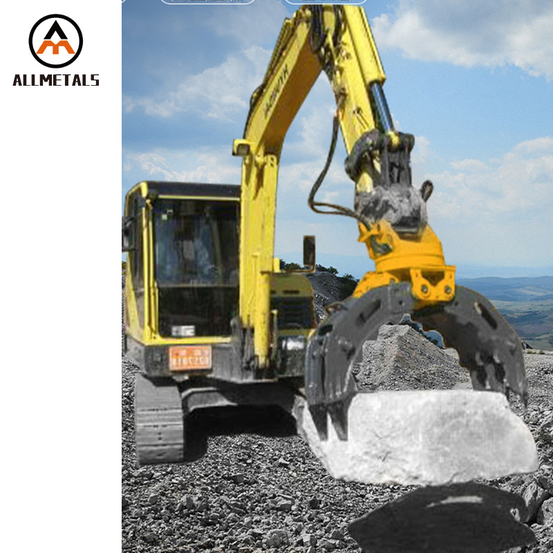 Excavator Hydraulic Rotating Grapple Scrap Material Handling Grapple Steel Grapple Wood Grabber Tool