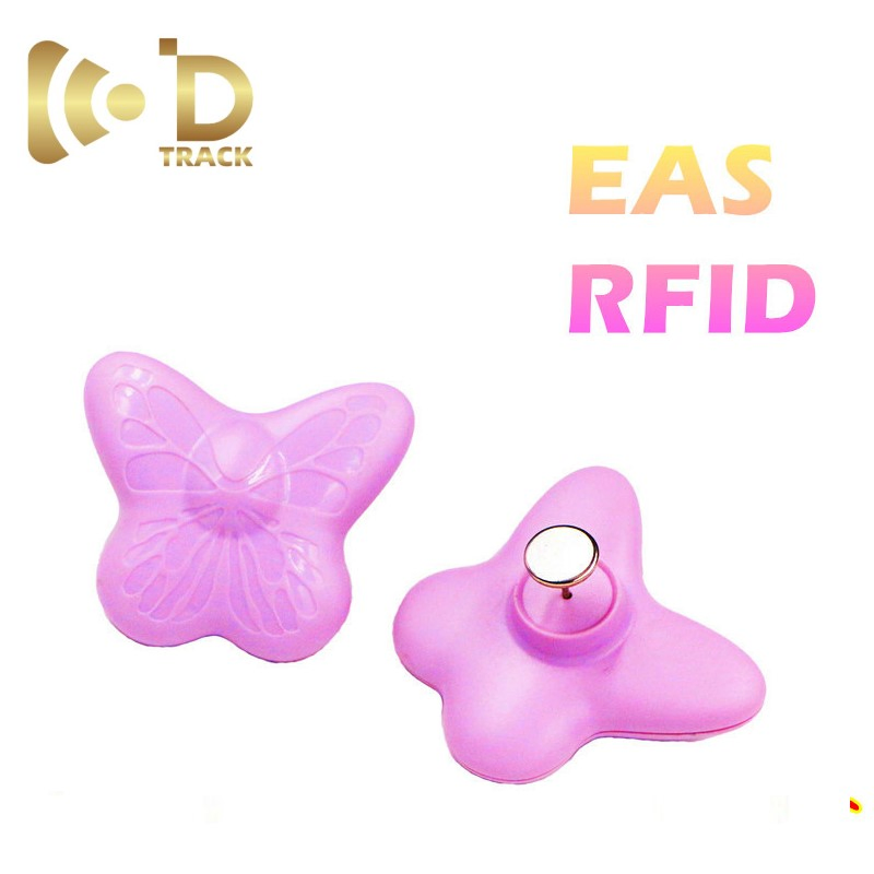 EAS Anti Theft Clothes Security RF Am RFID Dr Hard Tag Alarm System Display Hang Hook Emergency Stop Lock Unlocked by Detachers