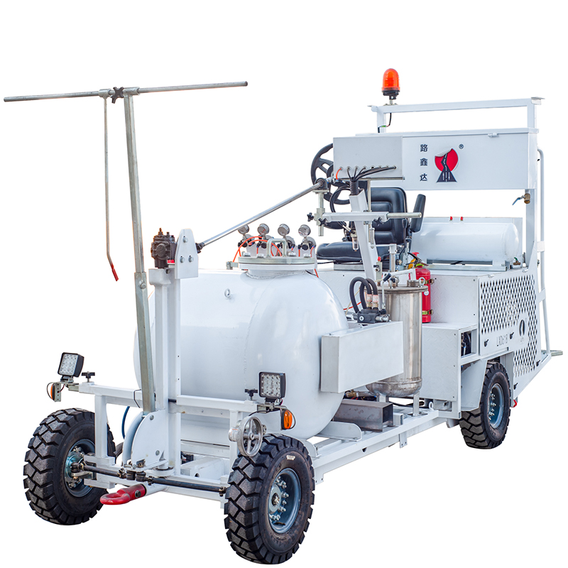 Heavsty-618 Two-Component Spot Coating and Oscillating Scribing Machine for Road Marking