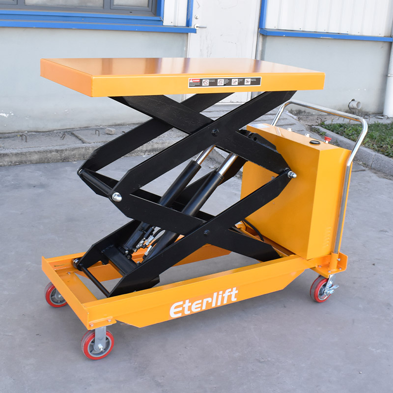 Cargo Lifting Equipment Load 300kg Lifting Height Battery Electric Portable Platform Lifting Handling Machine