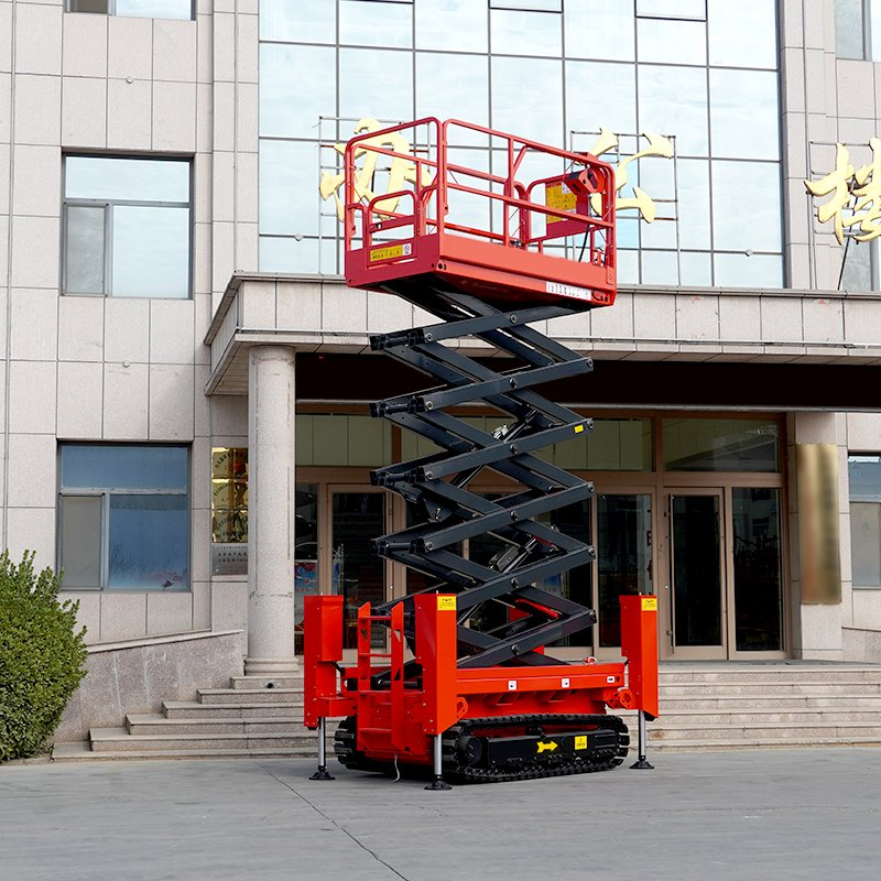 300-500 Kg Full Electric Portable Hydraulic Scissor Lifting Equipment for Narrow Space