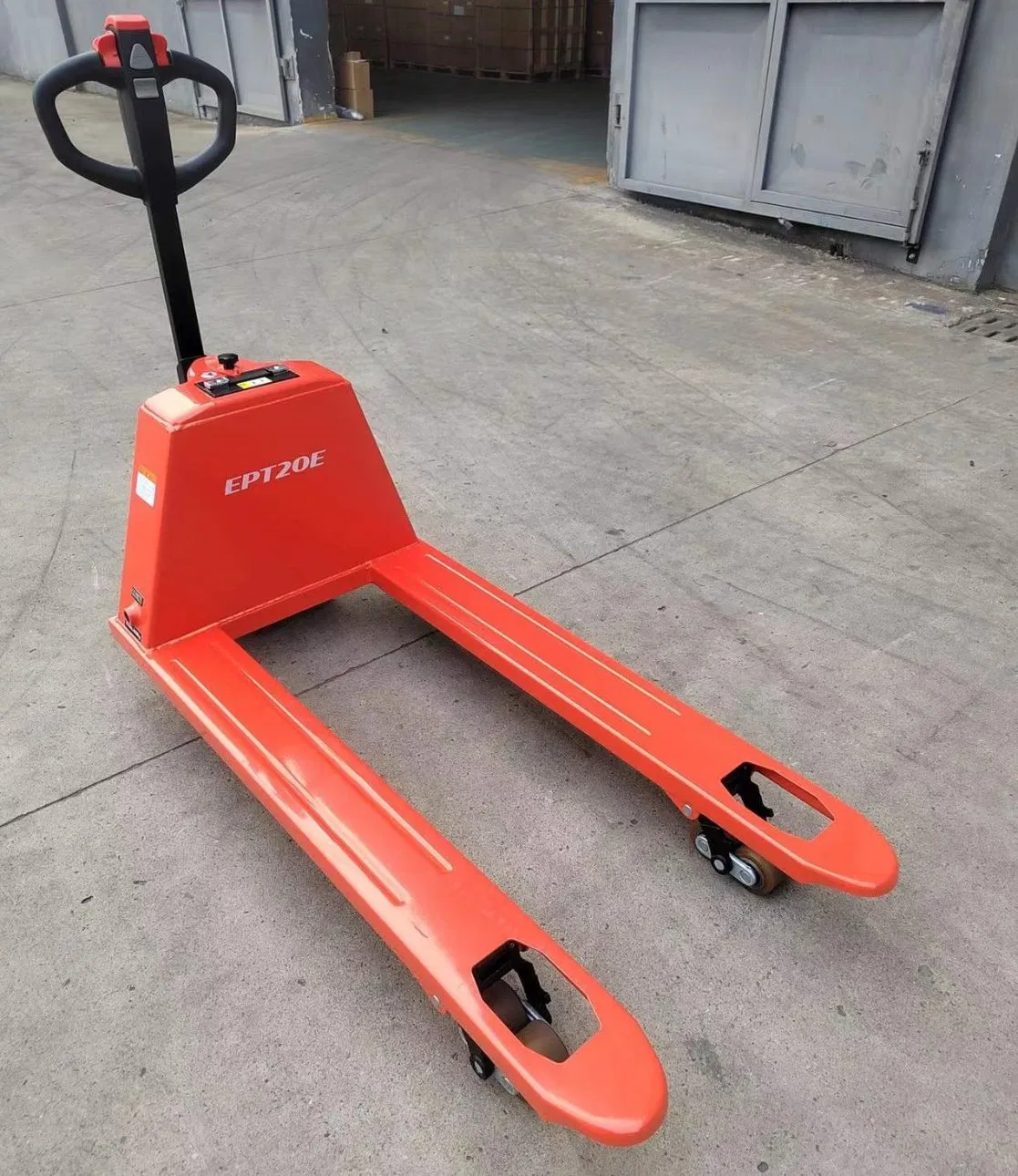 2ton 2000kg OEM CE China Factory 48V Lithium Battery Operation Full Electric Pallet Jack Material Handling Equipment