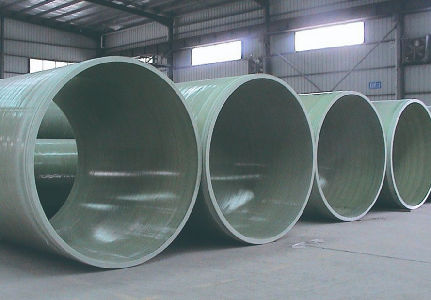 GRP FRP Fiberglass Cylinder Composite Fabric Chemical Water Pipes Price