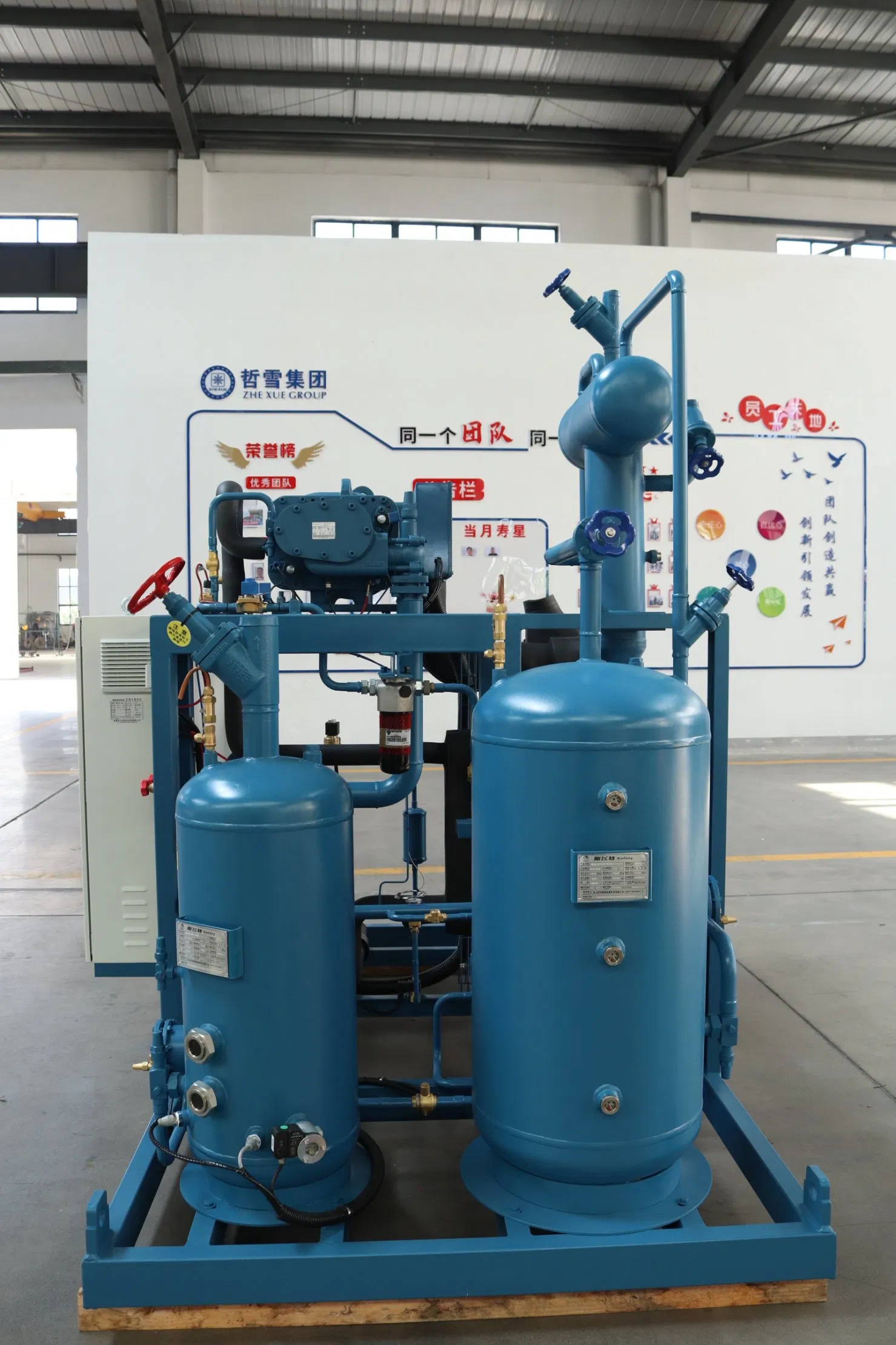 Refrigeration Equipment for Cold Chain with Frascold Screw Compressor