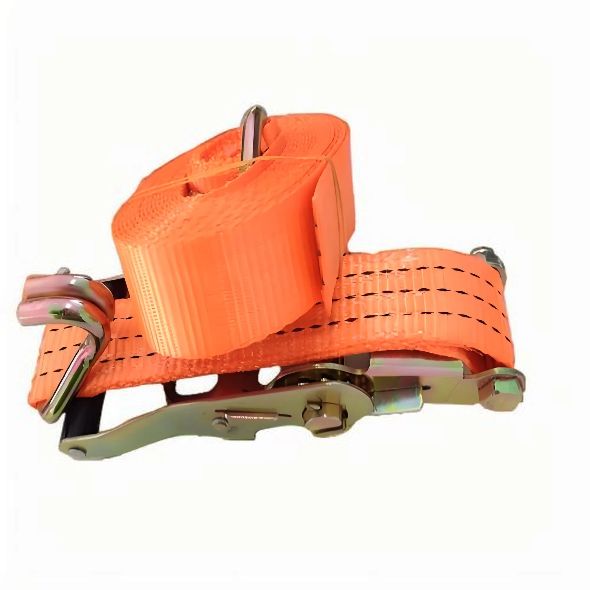 Heavy Duty Polyester Ratchet Strap for Cargo Securing Transport and Daily Logistics Use