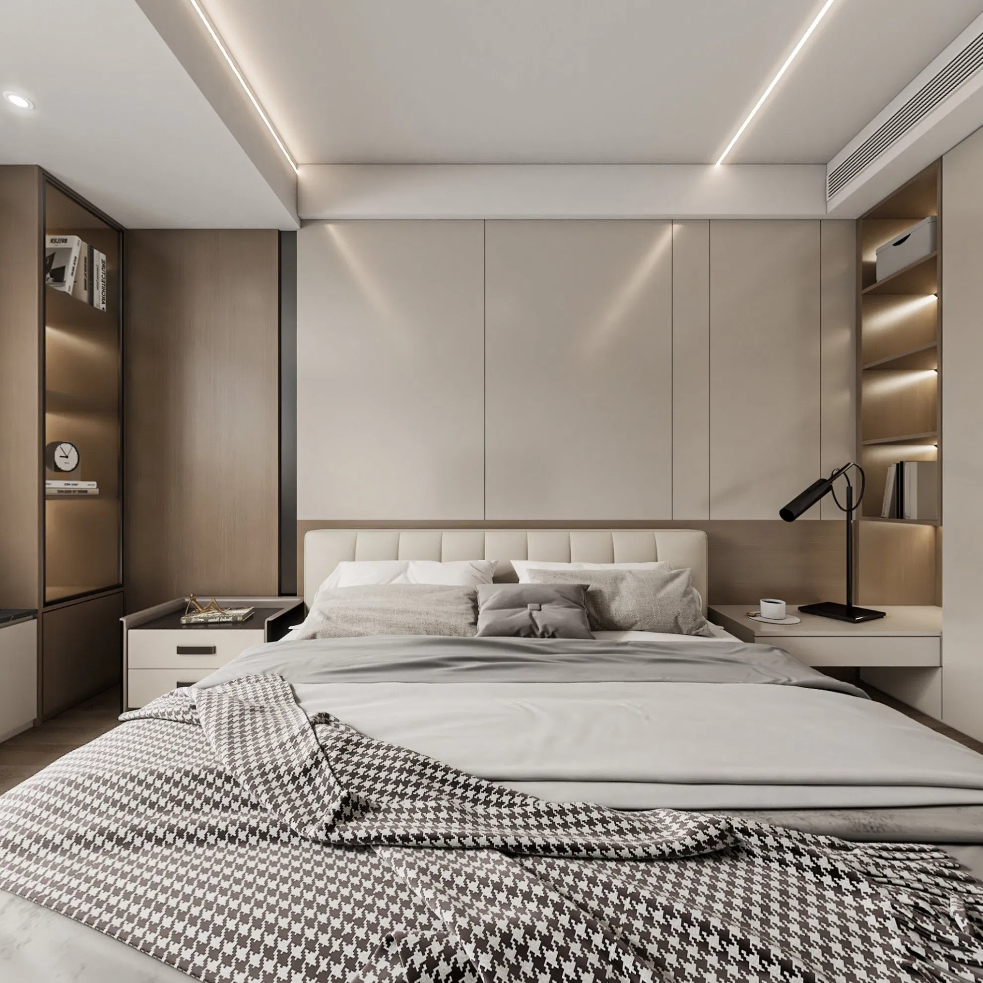 High-Quality 3D Rendering Solutions for Modern Bedroom Interiors