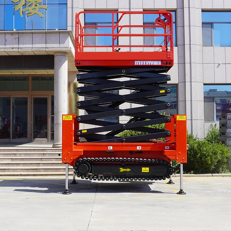 300-500 Kg Full Electric Portable Hydraulic Scissor Lifting Equipment for Narrow Space