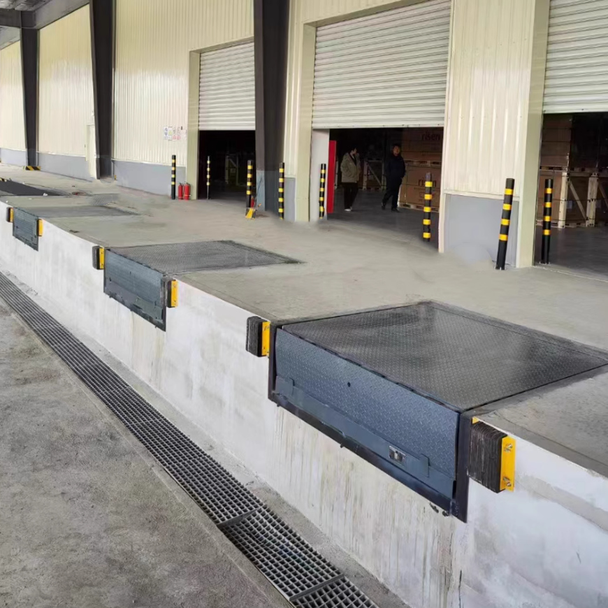 Manual Stationary Fixed Pit Dock Equipment for Logistics Warehouse Loading Dock