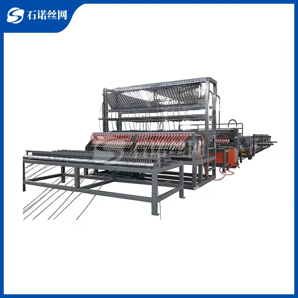 Multiple Safety Protections Full Automatic Fence Wire Mesh Pneumatic Welding Machine for Warehouse Isolation Fences