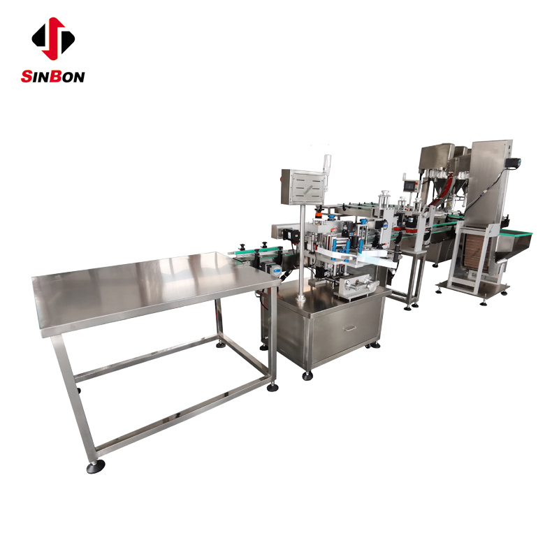 Automated Powder Filling and Labeling System