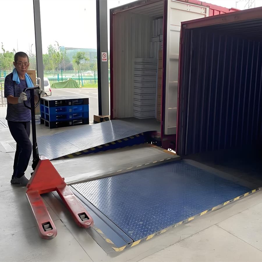 Electric Stationary Fixed Pit Hydraulic Loading Container Dock Equipment for Warehouse