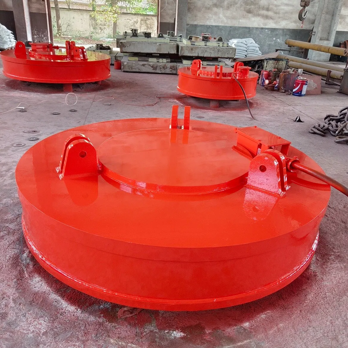 Industrial Lifting Magnet Tool for Handling Scraps