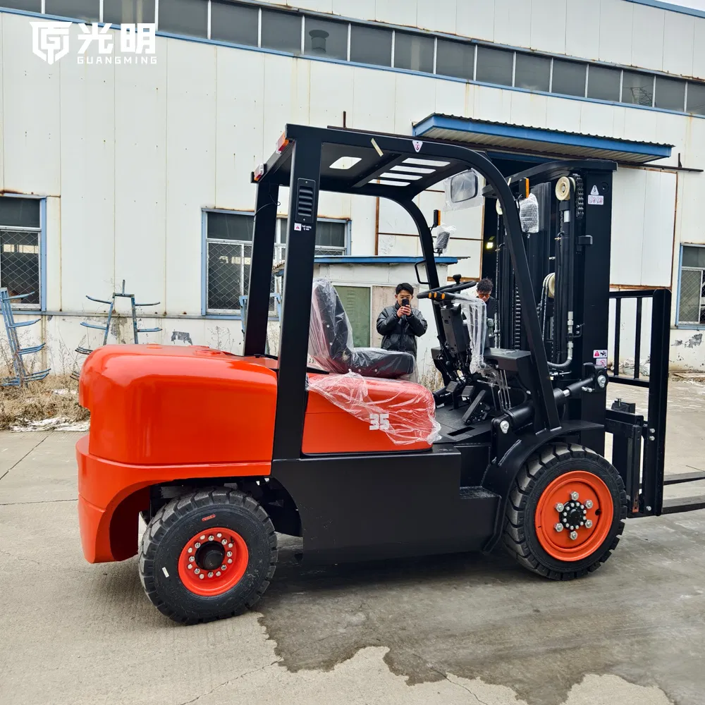 Universal Loading Machine - Mechanized Cargo Handling - Counterbalanced Forklift Truck