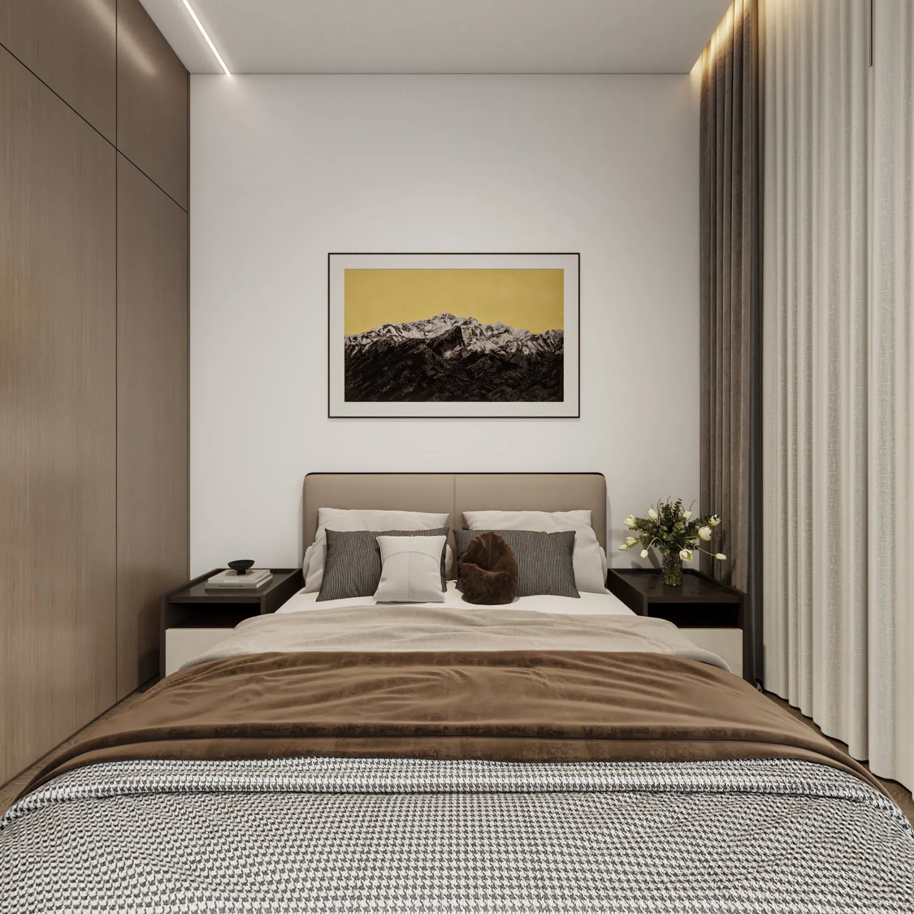 High-Quality 3D Rendering Solutions for Modern Bedroom Interiors