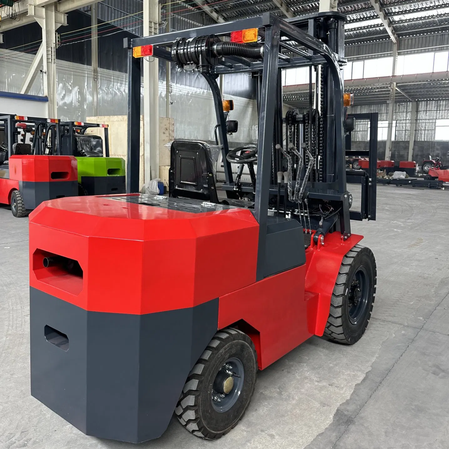 Riding Electric Forklift Made in China Cargo Handling Truck Energy Saving and Environmental Protection
