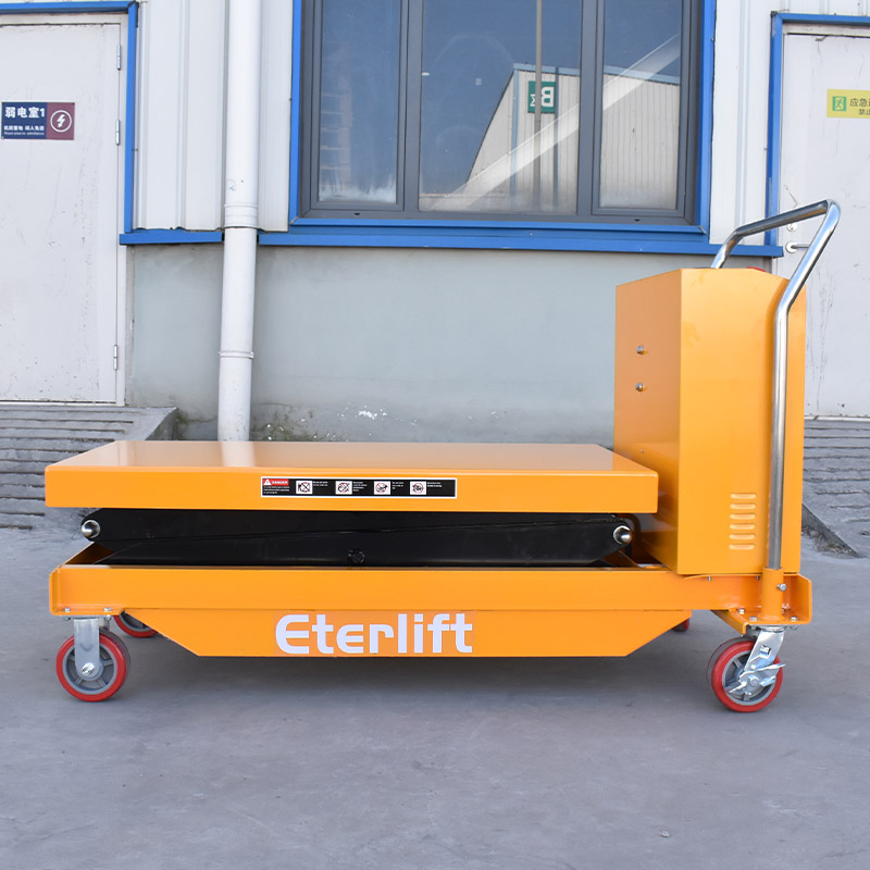 Cargo Lifting Equipment Load 300kg Lifting Height Battery Electric Portable Platform Lifting Handling Machine