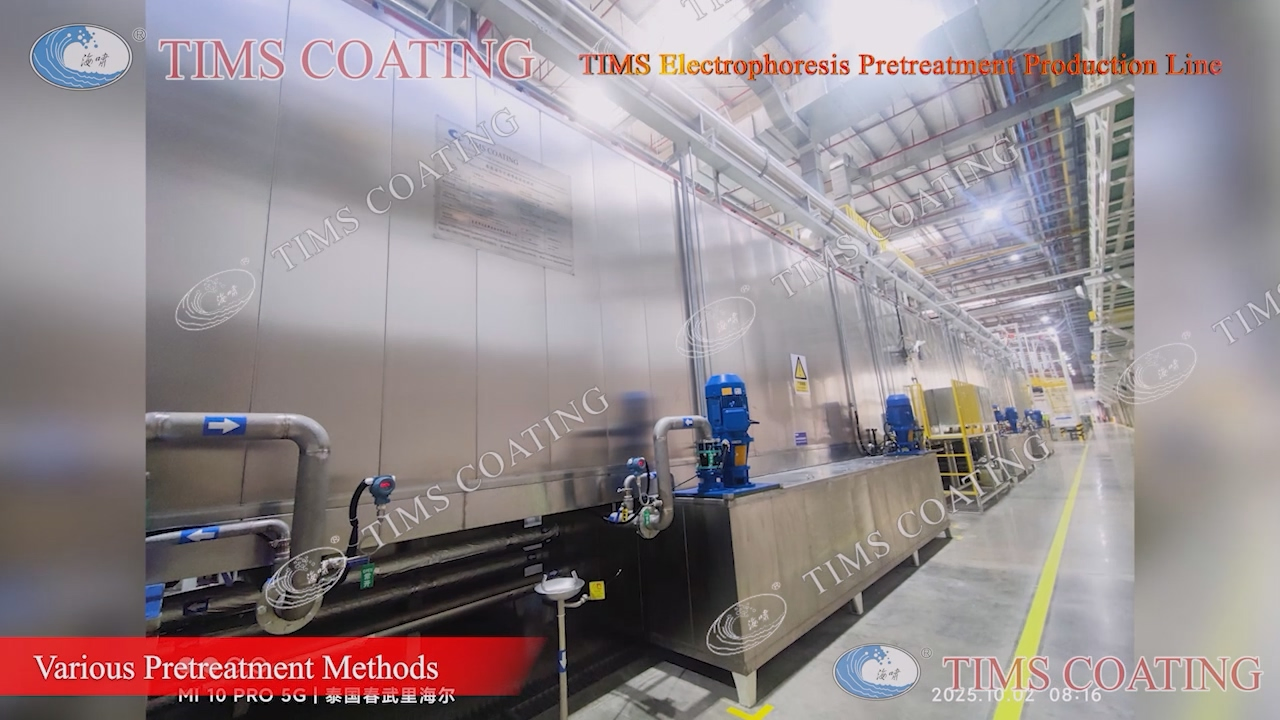 Electrocoating E-Coating Pretreatment Production Equipment