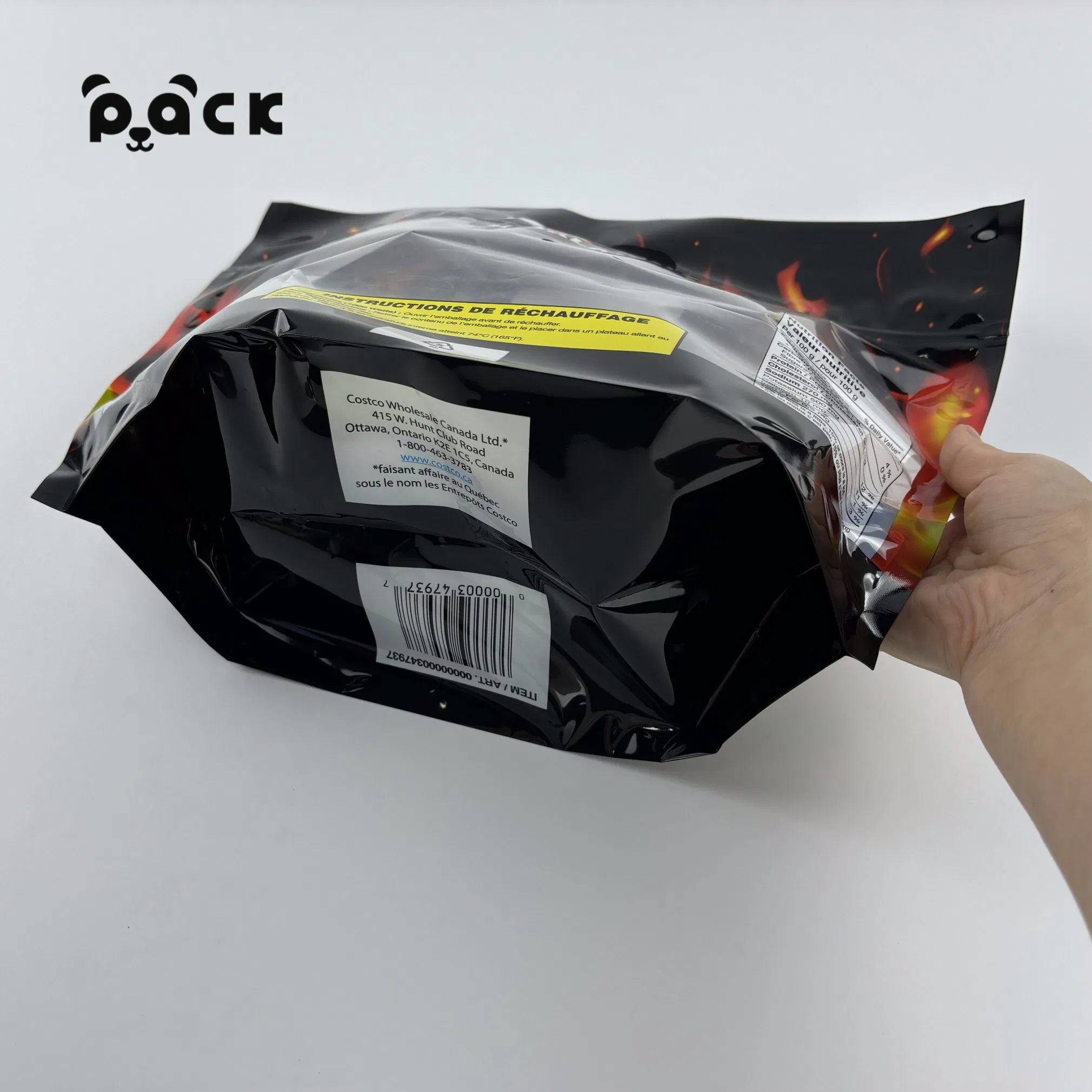 Roast Chicken Food Packaging Bag Rotisserie Chicken Bag Microwavable Food Packaging