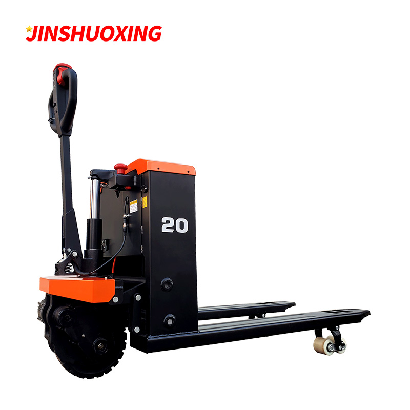 Labor Saving Electric Pallet Jack 2000kg 2ton Cargo Handling Electric Pallet Truck