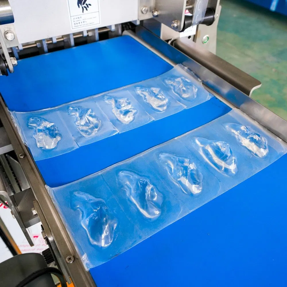 Computer Controlled Sr-420d Servo Thermoform Food Meat Cheese Vacuum Packaging Machine for Cold Chain Distribution Center