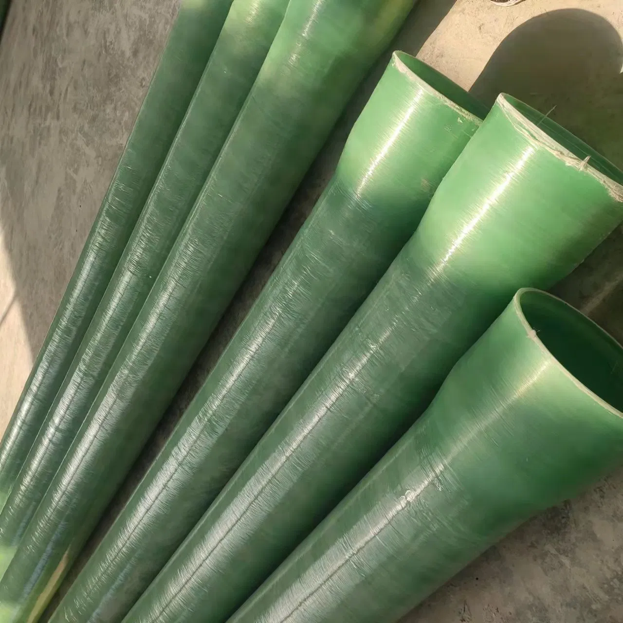 DN1200 DN2400 FRP Fiberglass Pipe Customized Fiberglass FRP Pipe Can Be Used for Underground Sewage Fiberglass Mortar Pipe