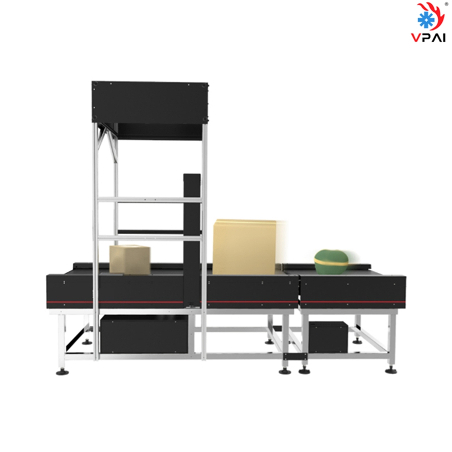 Static Dws Weight and Scanning Volume Dimension Automation Inventory Management for Logistics Parcel Classification System Conveyor Belt System