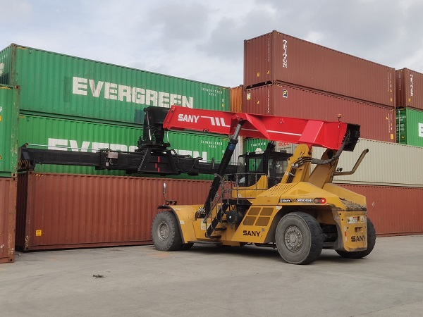 Srsc45 Advanced 45 Ton Reach Stacker Port Machinery Safety Features for Warehouse Construction
