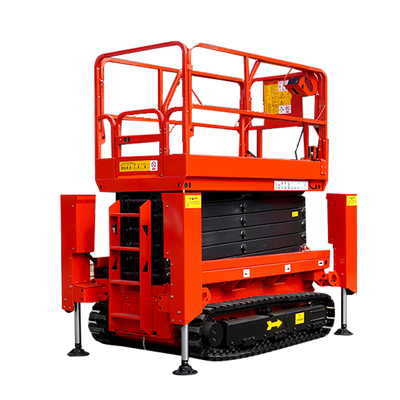 300-500 Kg Full Electric Portable Hydraulic Scissor Lifting Equipment for Narrow Space