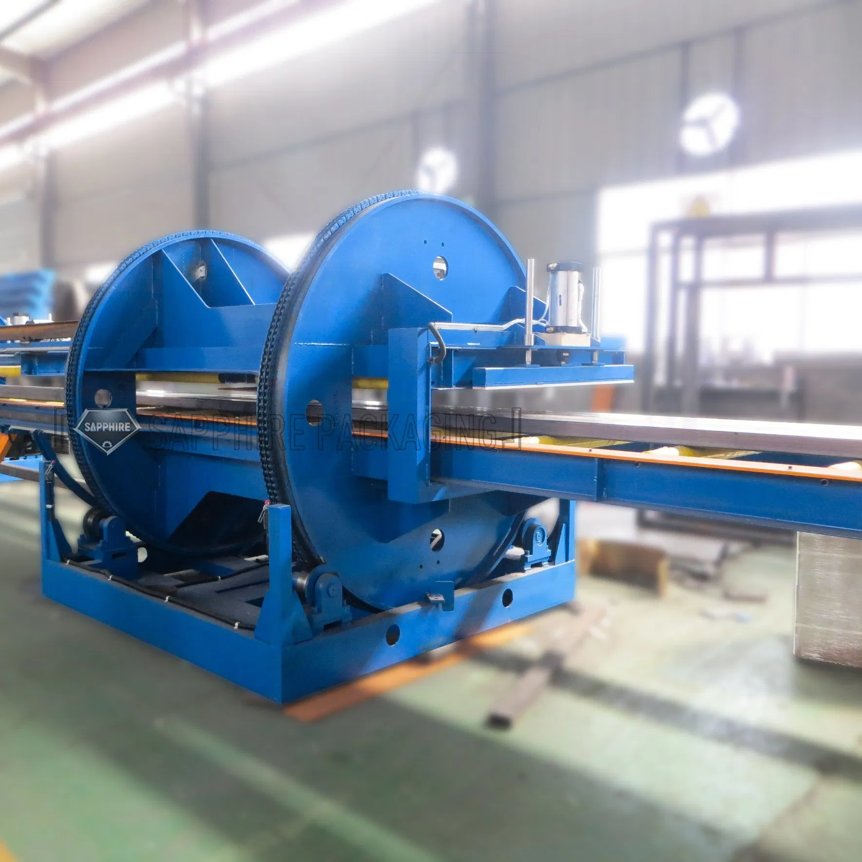 Robust Coil Handling Tool for High-Performance Material Flipper