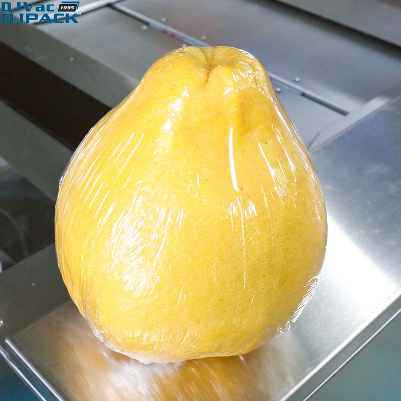 Fresh Fruit Vegetable Stretch Cling Film Tray Wrapping Machine for Distribution Center