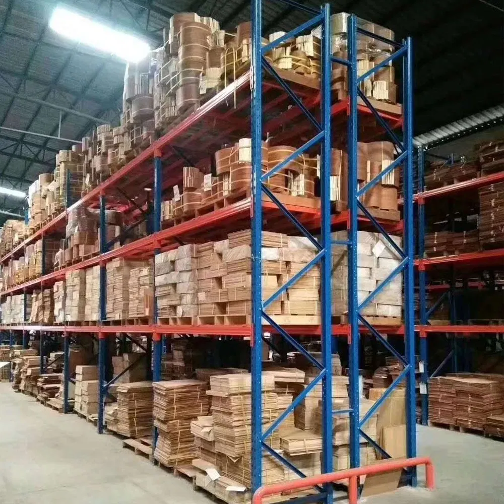 Best Price Heavy Duty Mobile Pipe Garage Storage Supermarket Shelf Metal Steel Industrial Pallet Vertical Warehouse Racking System for Storing Fabric