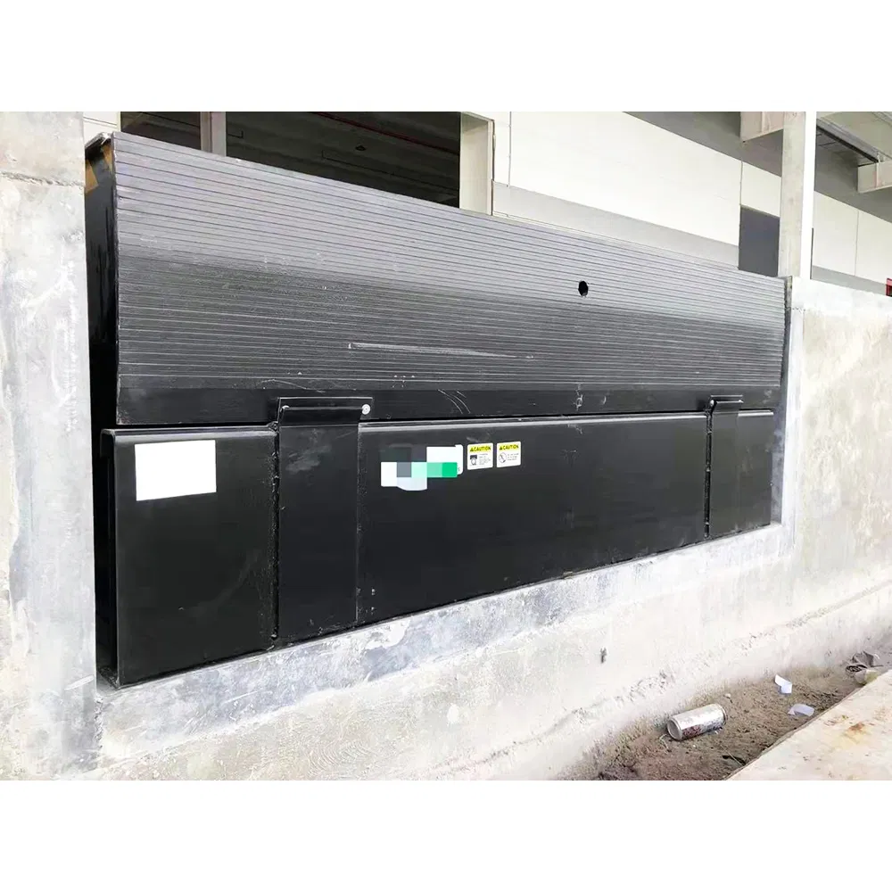 Mobile Container Swinging Lip Car Lift Platform Loading Dock Ramp Forklift Leveler Warehouse Equipment