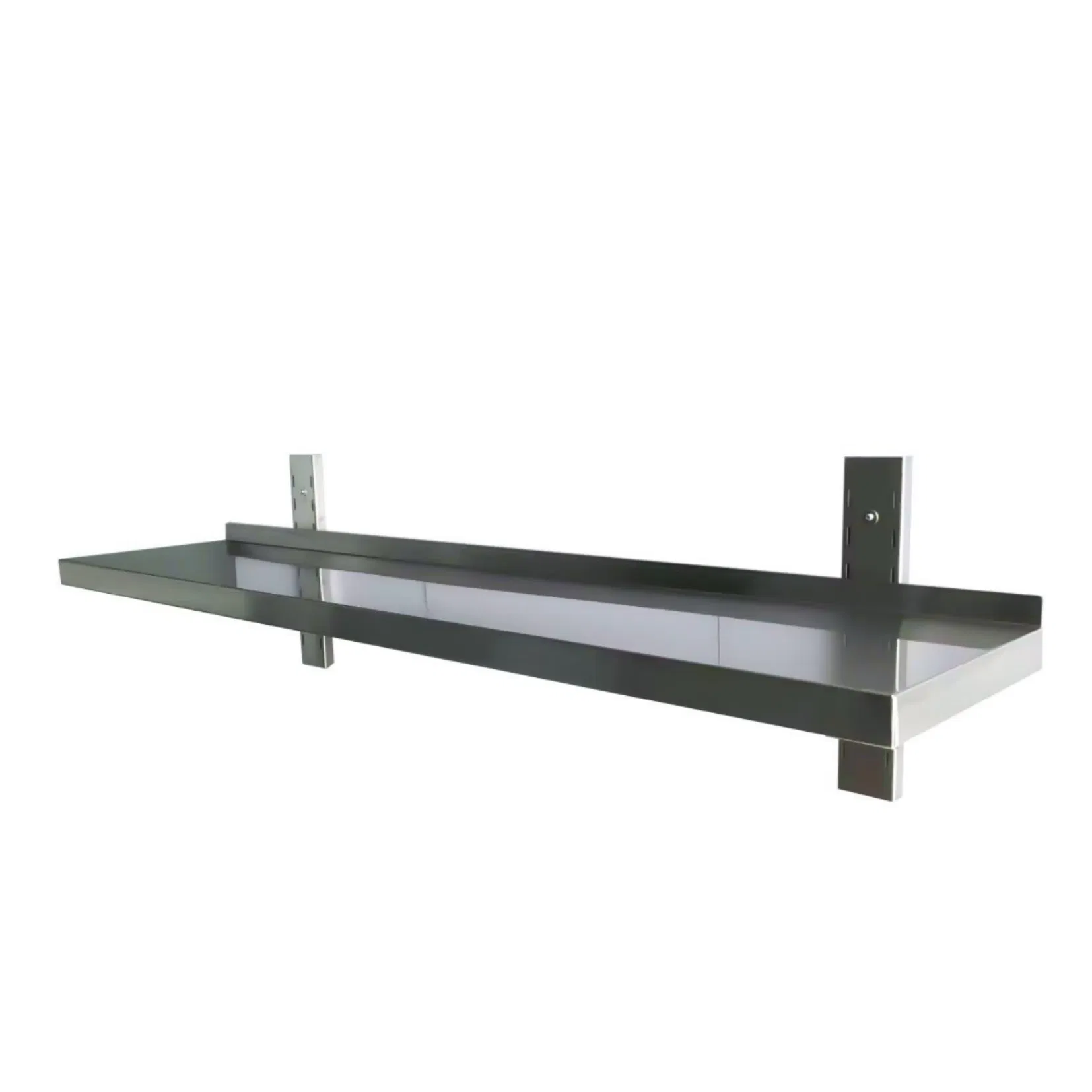 Versatile 1 Layer Stainless Steel Kitchen Wall Shelf Solution