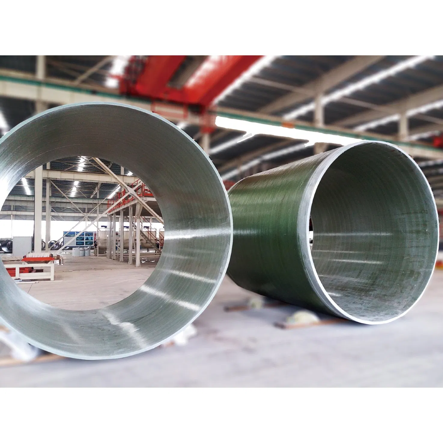 Filament Winding Environmental Protection Gunai Suitable for Sea Transportation Fiberglass Price FRP Pipe