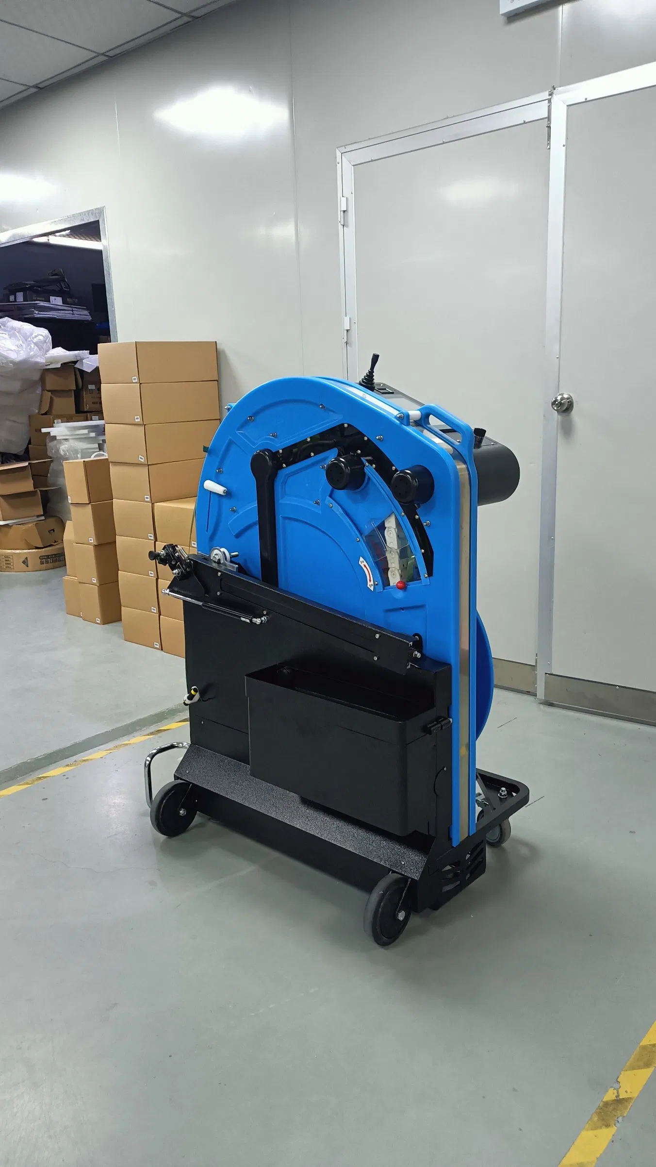 High-Capacity Pallet Strapping Machine for Logistics and Distribution Centers