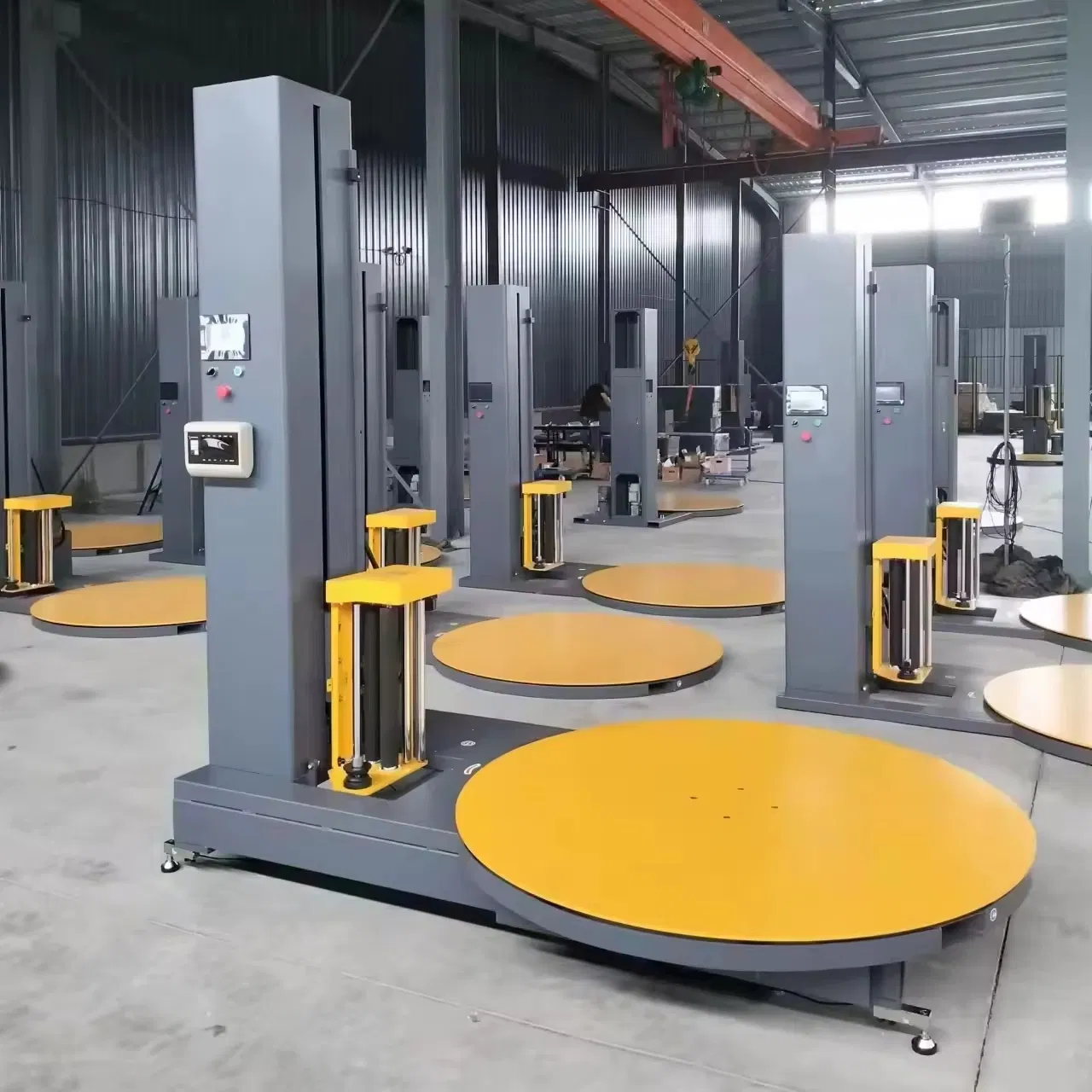 Pallet Stretch Wrapping Machine Automatic Wrapping for Distribution Centers