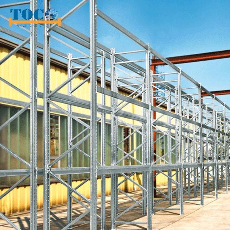 Cold Storage Warehouse Radio Shuttle Pallet Racking System