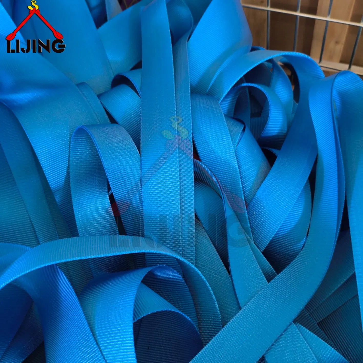 Cover for Webbing Sling Eyes Ears Blue Color 90mm Width Eye Protection