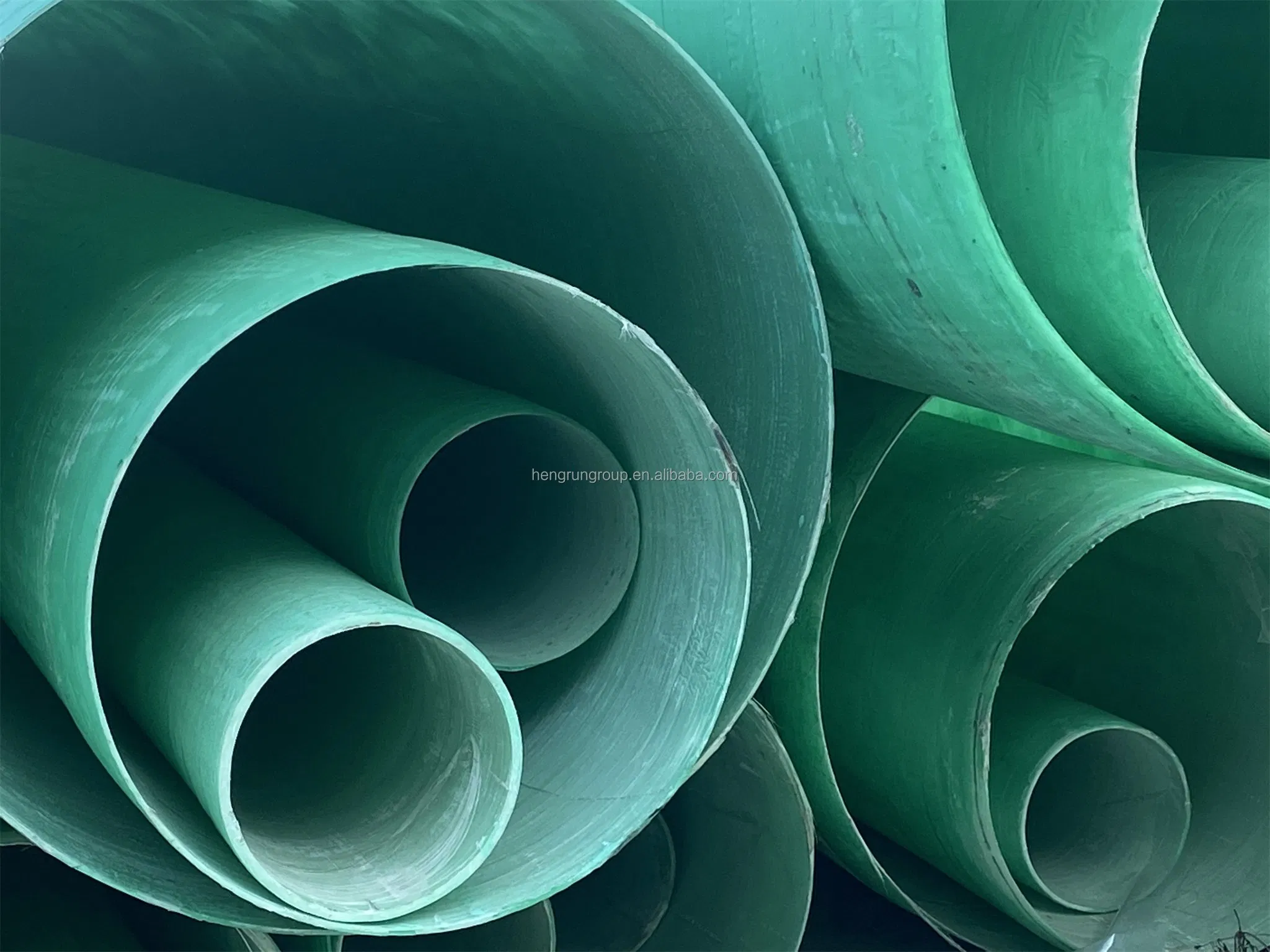 DN1000 Glass Fiber Continuous Winding Reinforced Plastic Refractory Material Underground FRP/GRP Cable Conduit Manufacturing Price