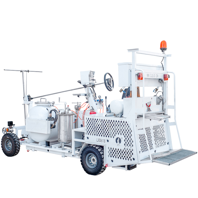 Heavsty-618 Two-Component Spot Coating and Oscillating Scribing Machine for Road Marking