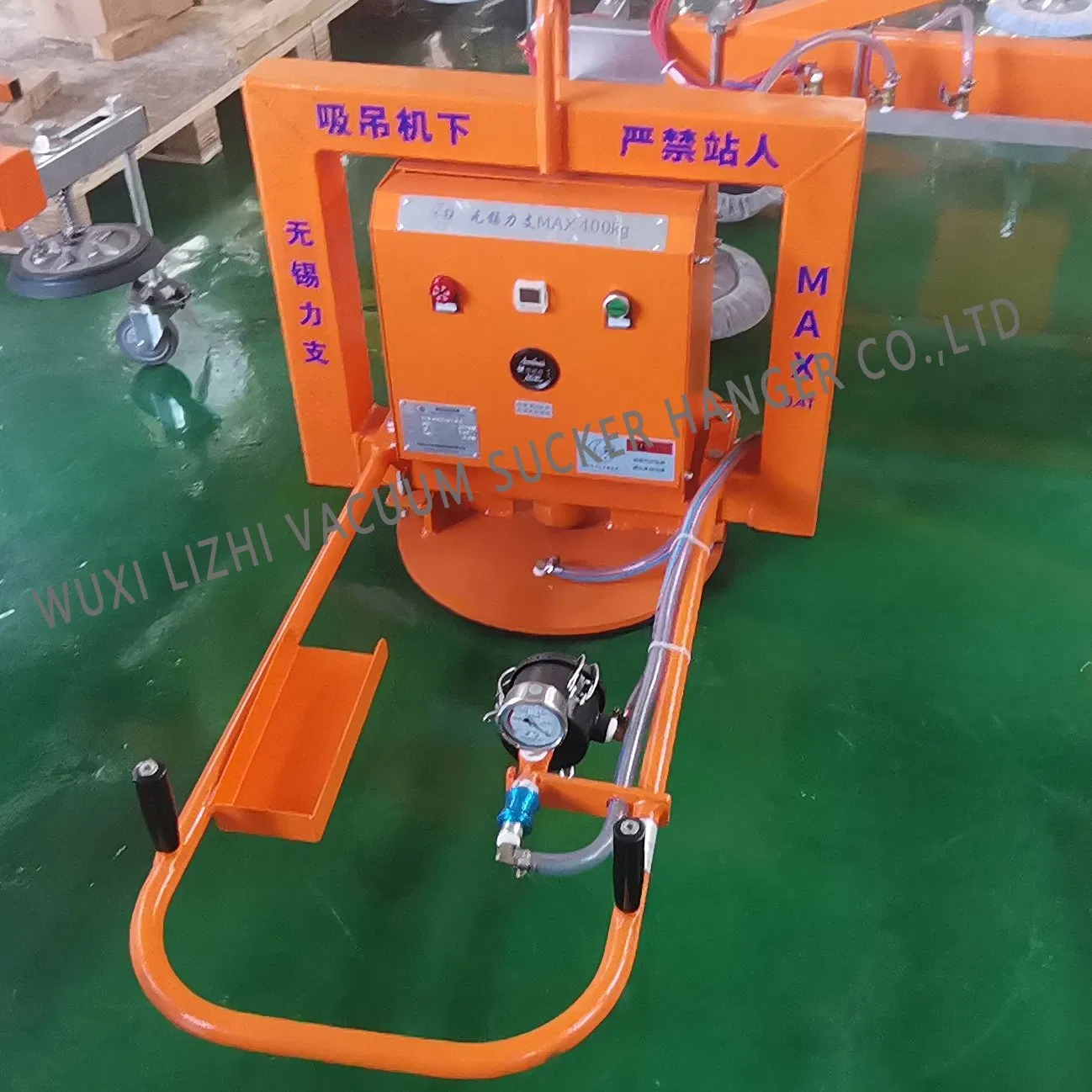 Heavy-Duty Vacuum Suction Cup Tool for Steel Handling Laser Cutting Feeding Machine, Vacuum Suction Lifting Machine for Sheet Materials, Stainless Steel Plate