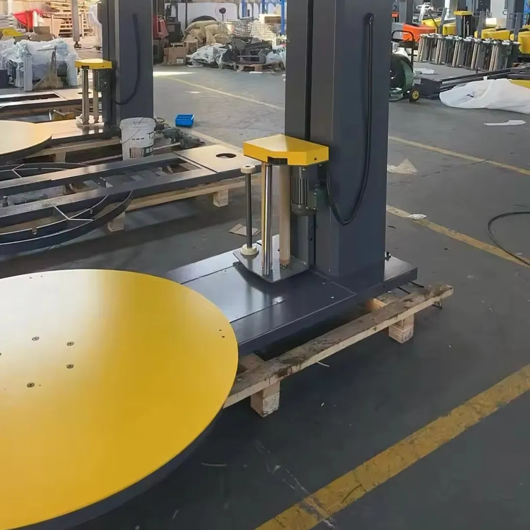 High Efficiency Pallet Stretch Wrapping Machine for Distribution Center